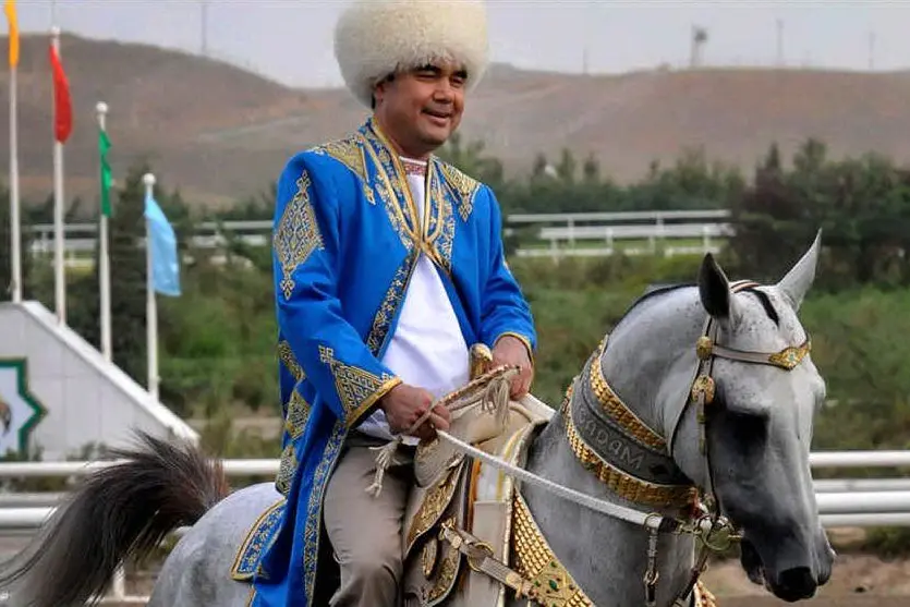Il presidente turkmeno Berdymukhamenov