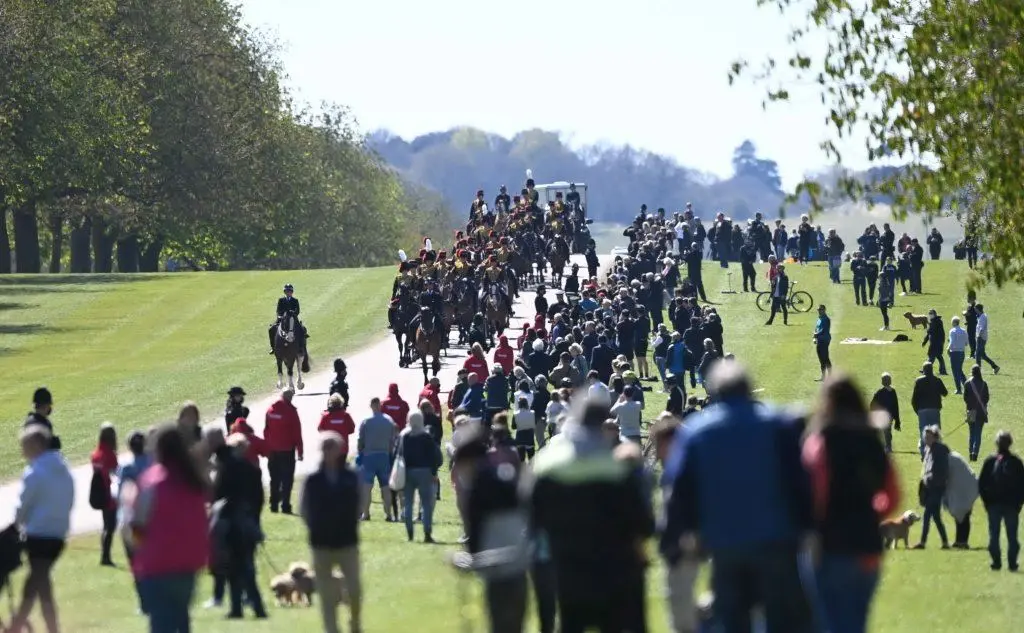 Windsor, i funerali del principe Filippo