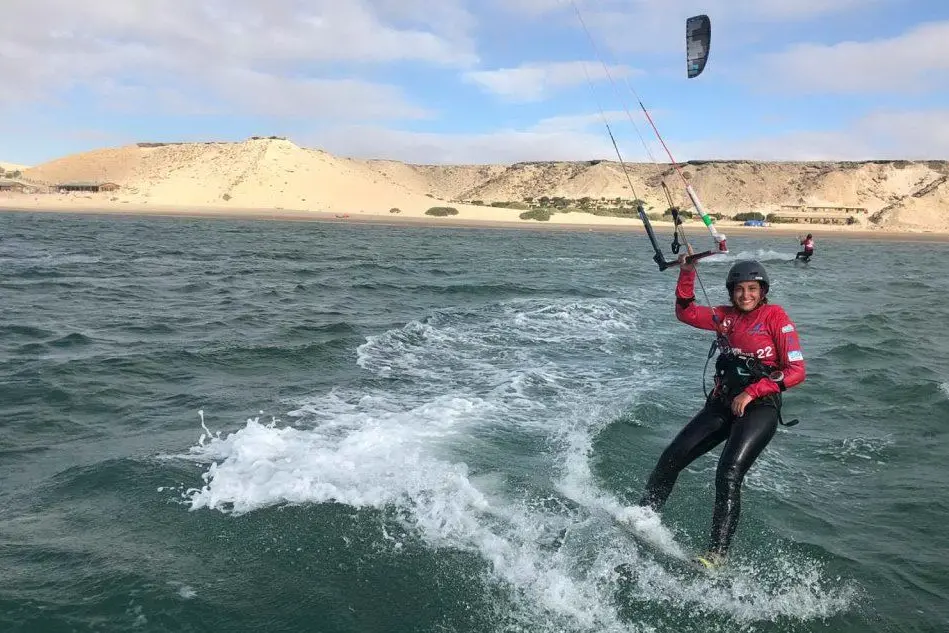 Sofia Tomasoni del Windsurf Club Cagliari