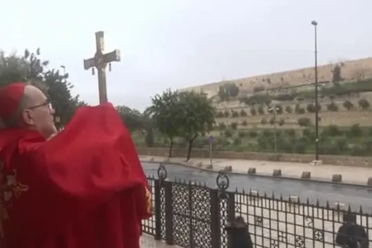 Netanyahu concede "accesso immediato" al Santo Sepolcro a Pizzaballa