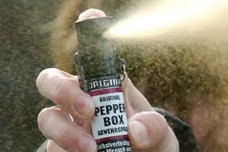 Spray urticante al peperoncino (immagine simbolo)