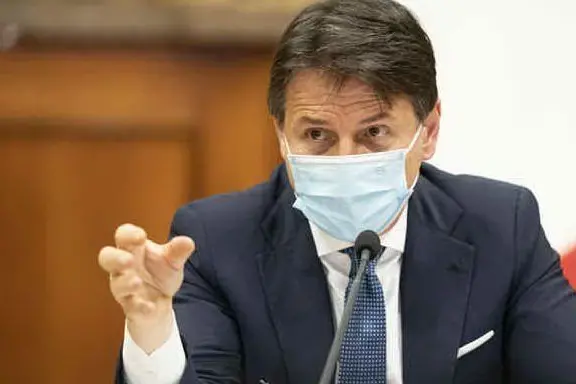 Giuseppe Conte (Ansa)