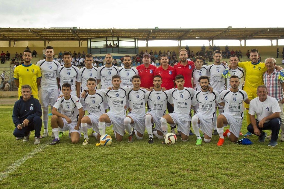 La squadra del Carbonia Calcio