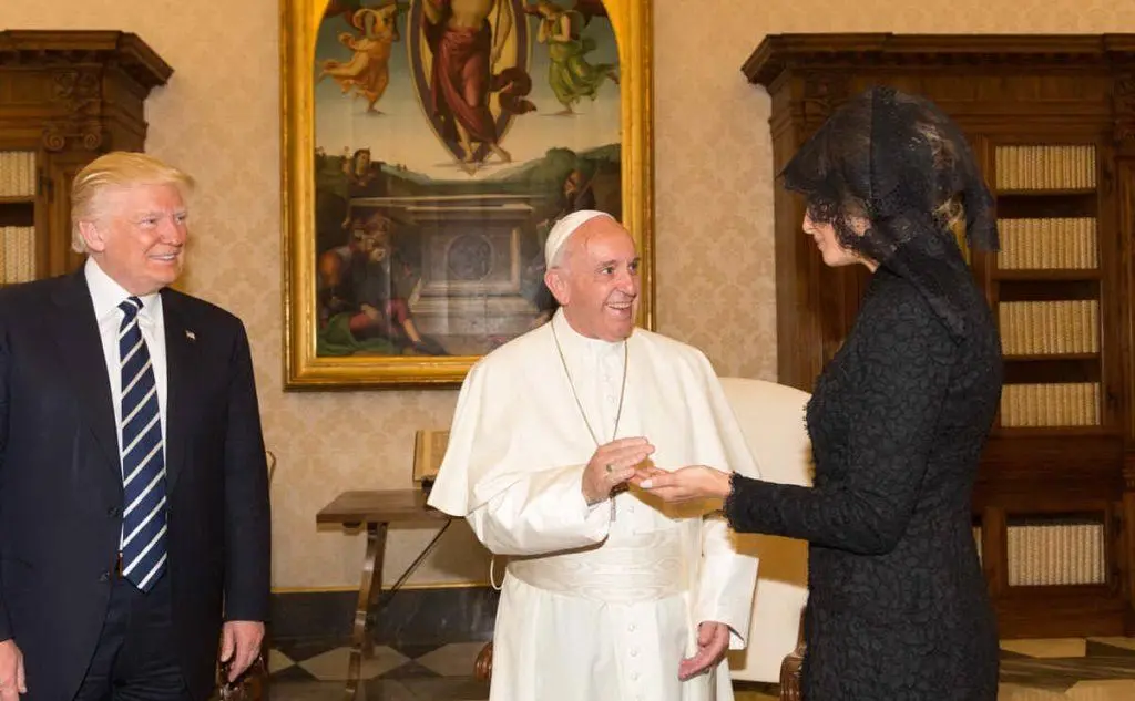 La visita a Papa Francesco (foto Wikipedia)