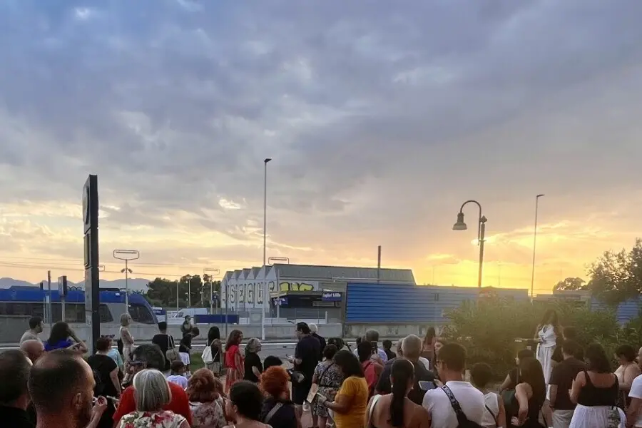 Lo spettacolo del sole nero