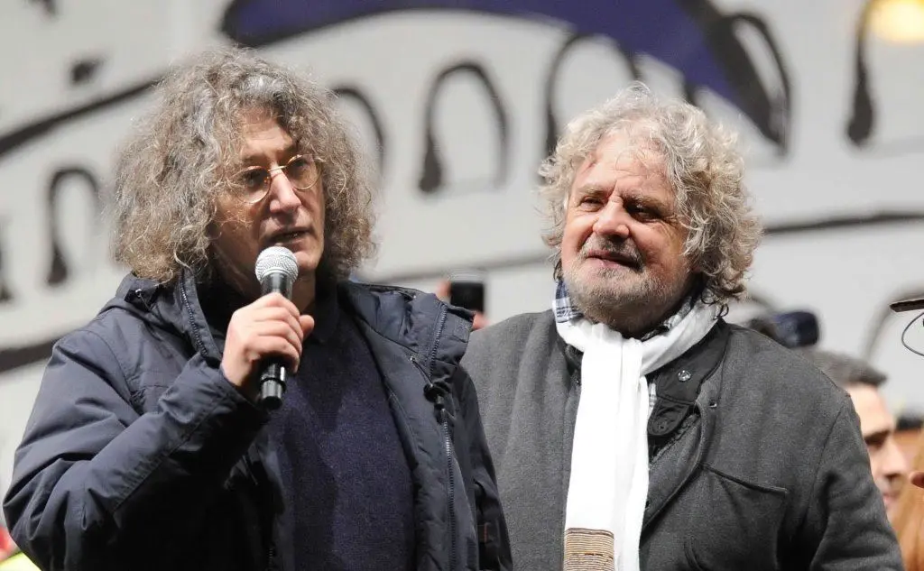 Insieme a Gianroberto Casaleggio