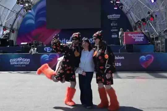 A Vienna tutti pazzi per Eurovision, la festa nelle strade
