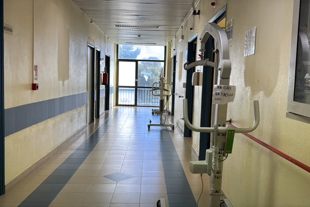 Un reparto dell'Ospedale Marino di Alghero