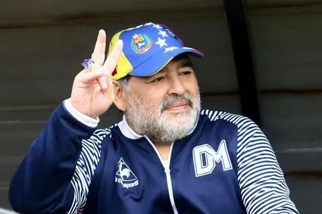 Diego Armando Maradona (foto Ansa/Epa)