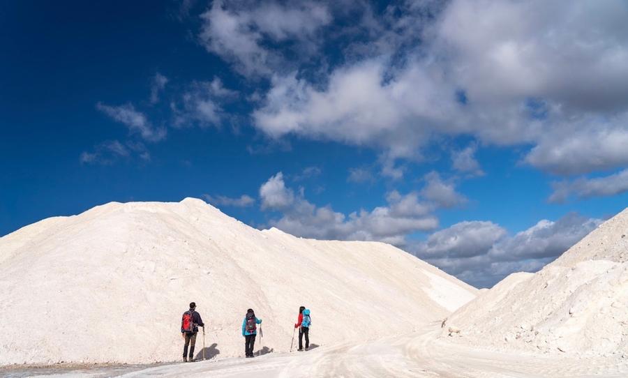 Turisti in viaggio sulle Vie del sale