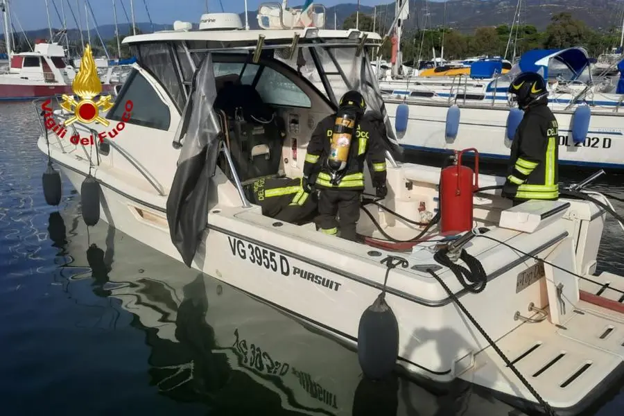 L'intervento dei vigili del fuoco
