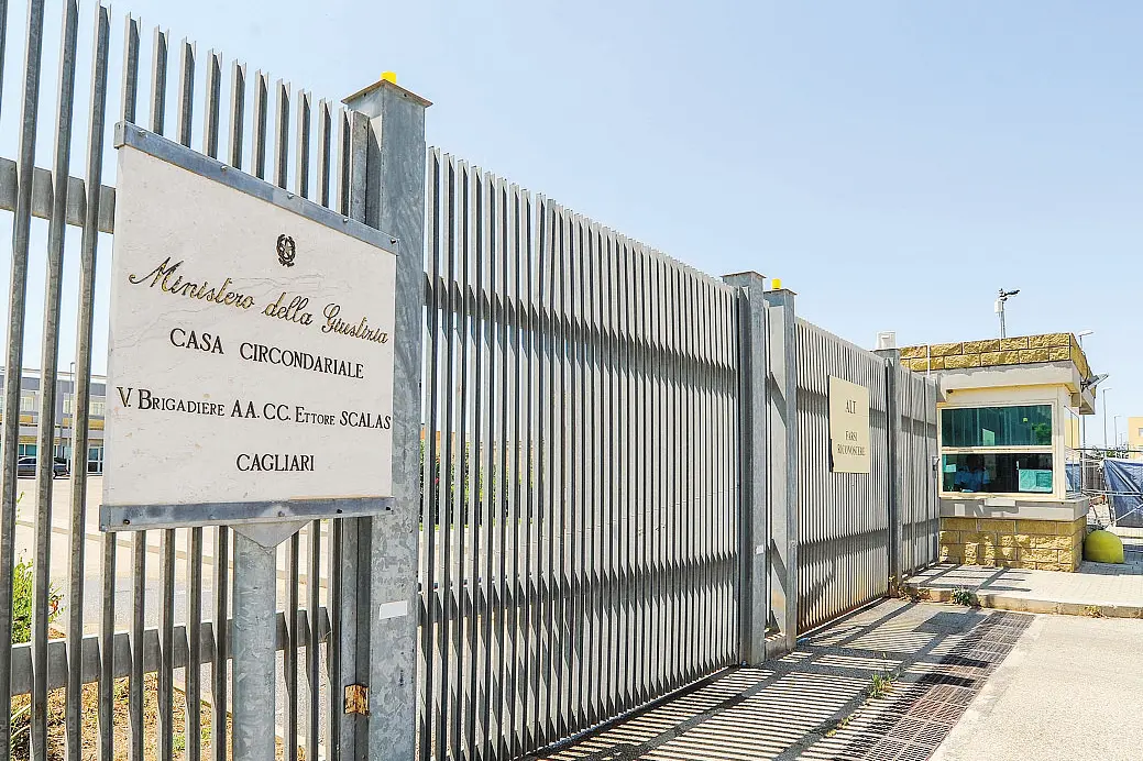 Il carcere di Uta (Archivio L'Unione Sarda)
