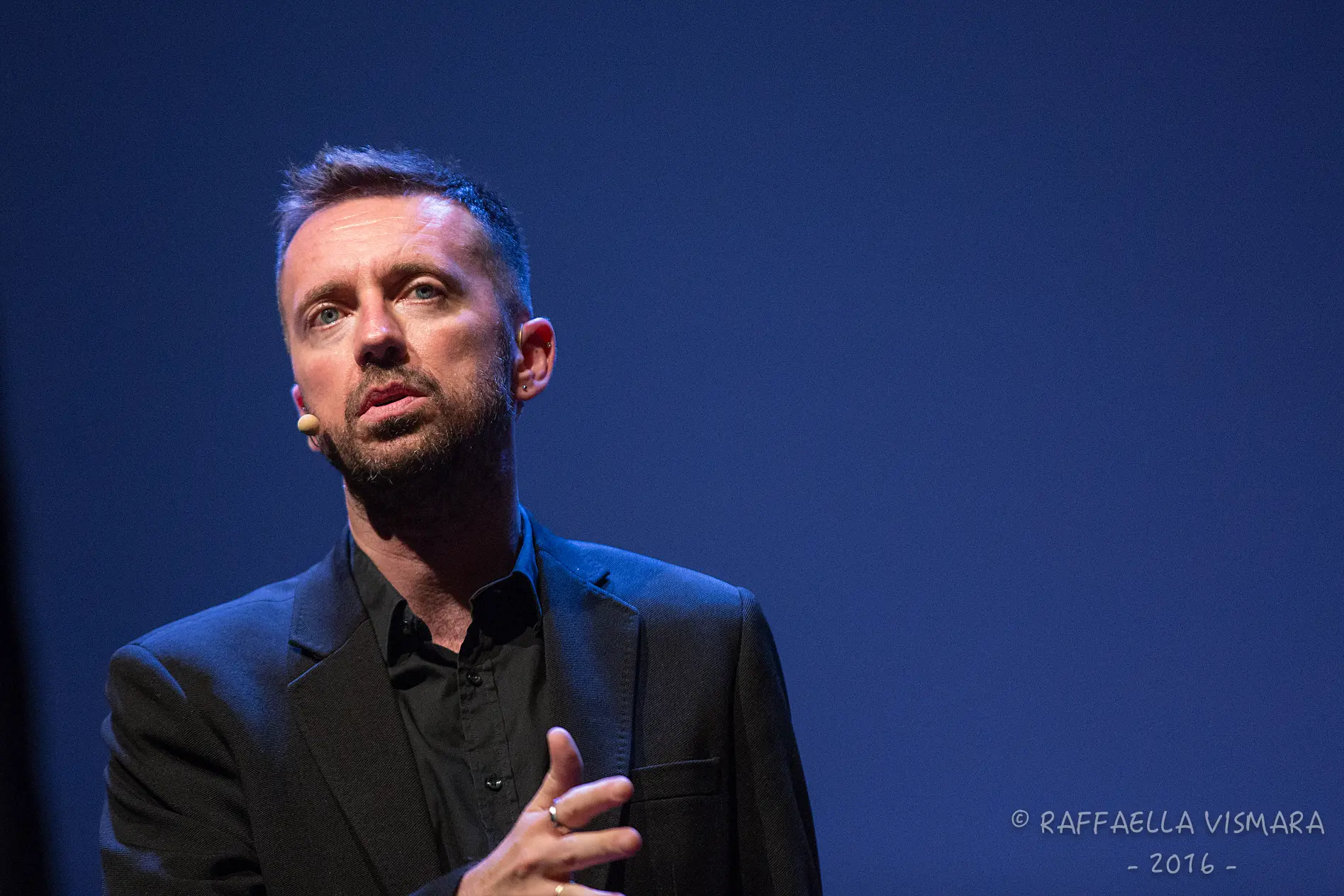 Andrea Scanzi (foto concessa da Raffaella Vismara)