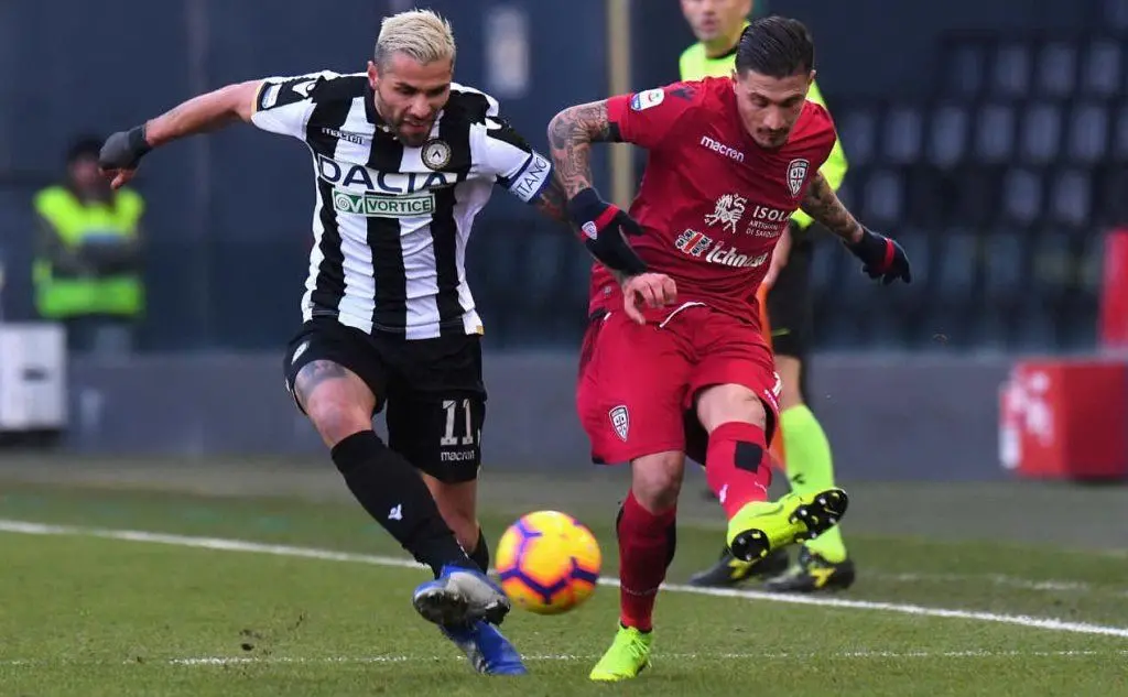 Un'azione del match (Foto Cagliari Calcio)