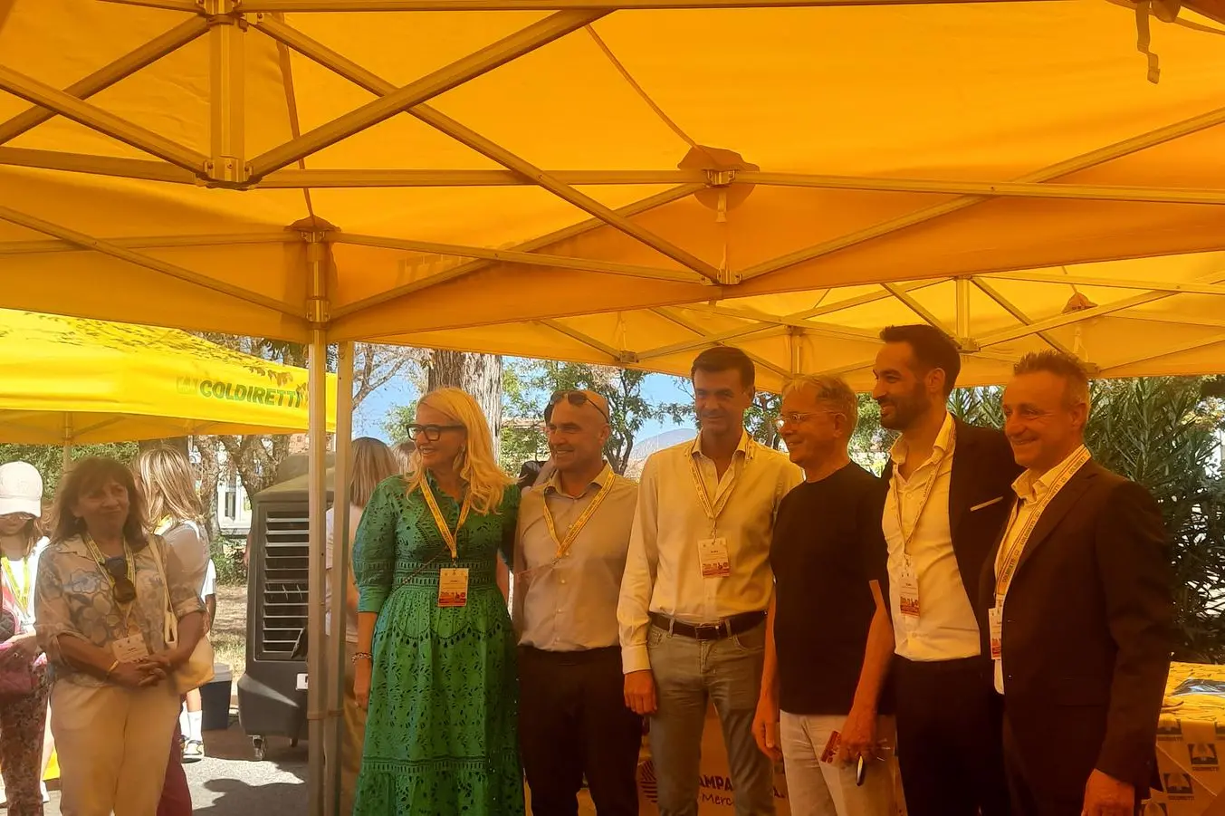 L'inaugurazione di Campagna Amica