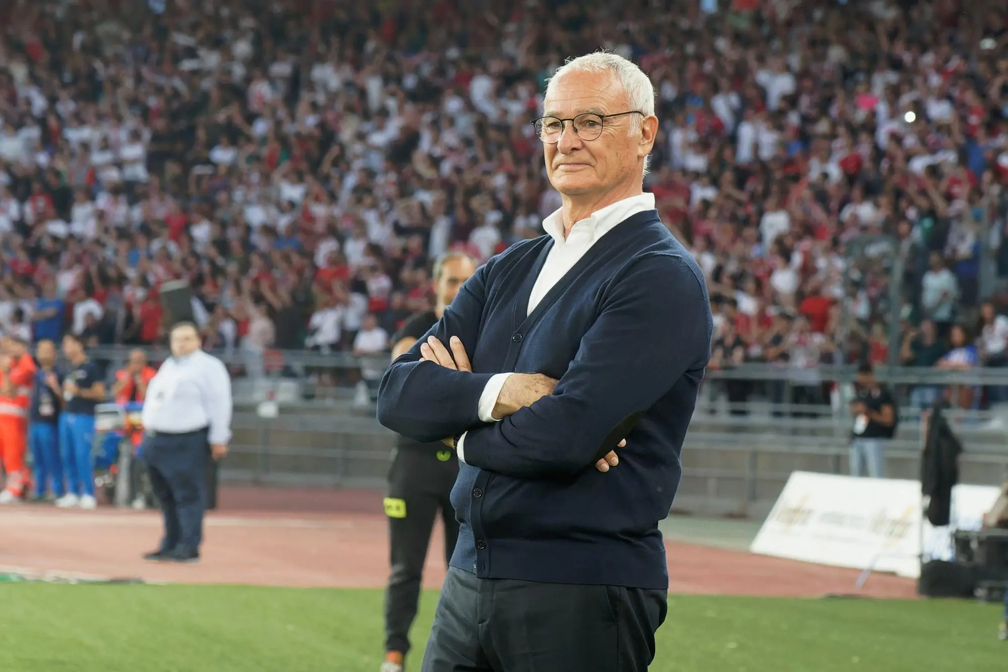 Coach Claudio Ranieri (Cagliari Calcio)