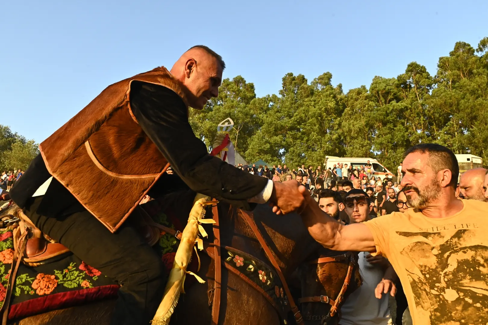 Un momento dell'Ardia (Foto: Alessandra Chergia)