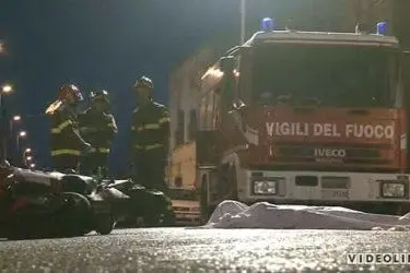 Un fermo immagine del servizio del Tg di Videolina