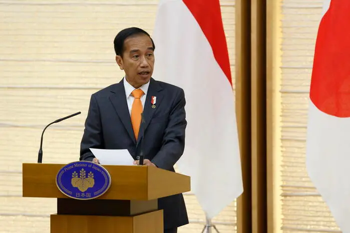 Il presidente dell'Indonesia Joko Widodo (Ansa)