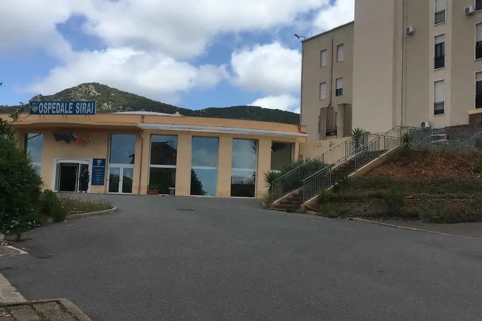 L'ospedale di Carbonia (foto Scano)