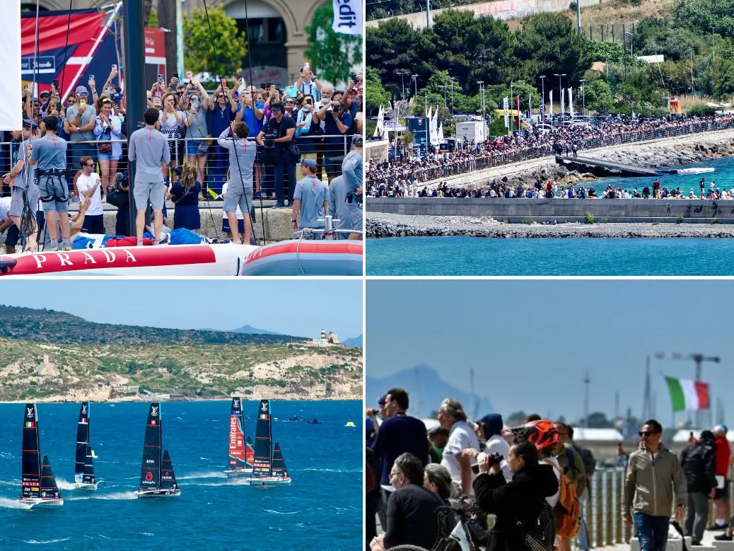 Luna Rossa a Cagliari (Foto: Profilo Fb Massimo Zedda)