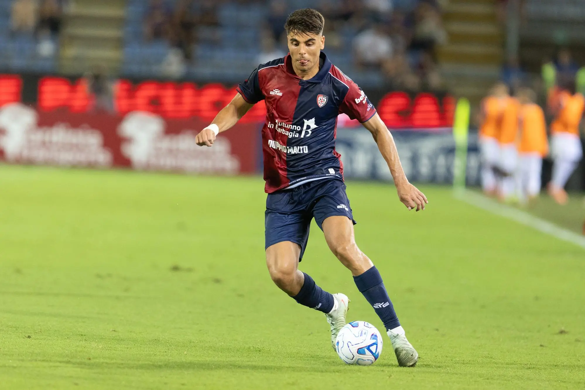 Adam Obert, difensore del Cagliari (foto Fabio Murru)
