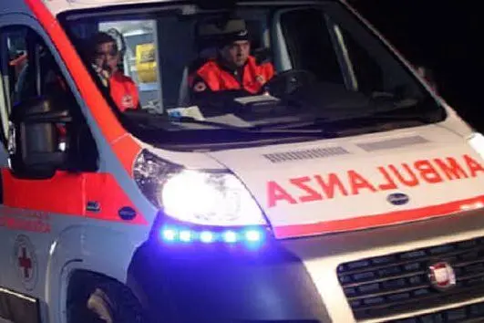 Un'ambulanza