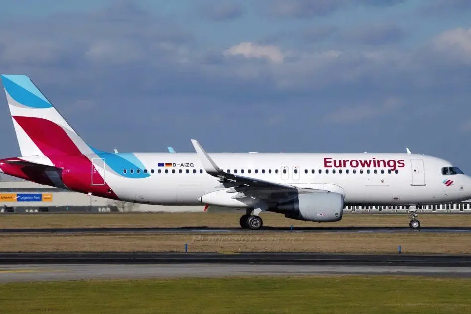 Un aereo Eurowings