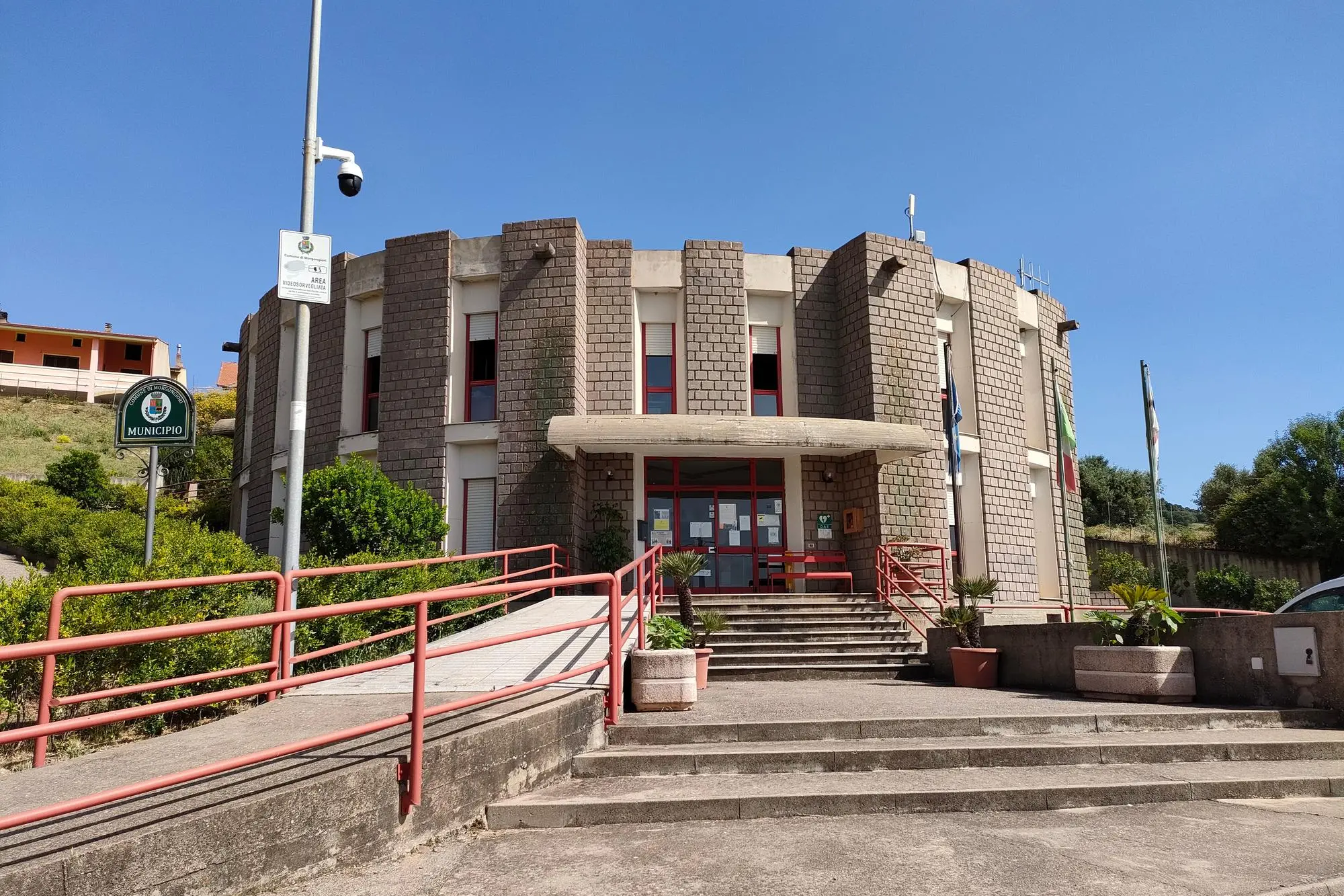 Il municipio di Morgongiori