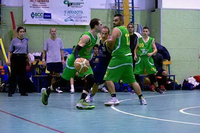 Fabrizio Piras del Basket Mogoro