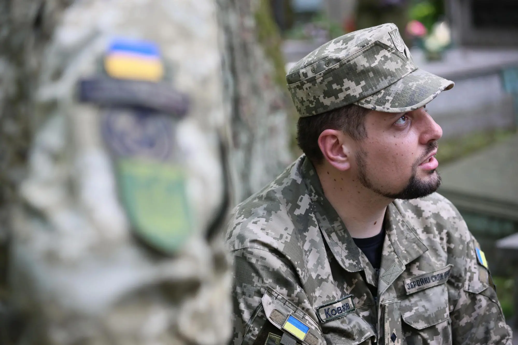 Un soldato ucraino (Ansa)