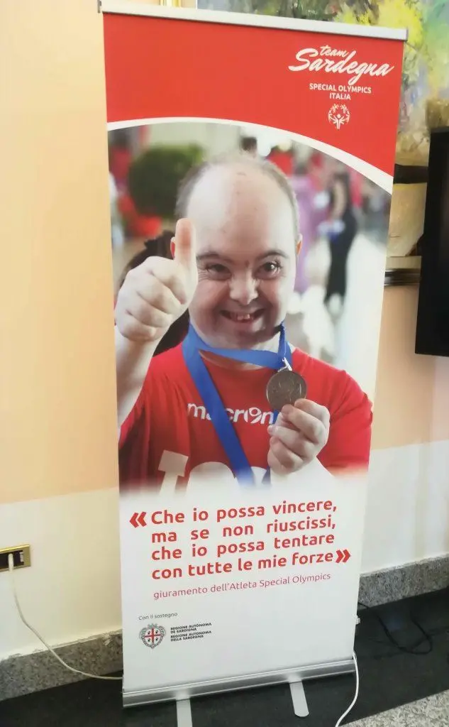 Il giuramento Special Olympics (foto L'Unione Sarda - Piano)
