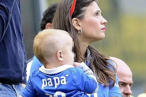 Christopher Cassano con la mamma Carolina Marcialis