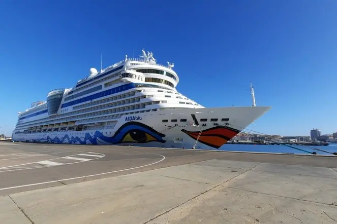 AidaBlu a Cagliari (foto Ansa)