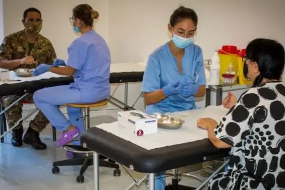 Vaccinazioni (foto Rais)