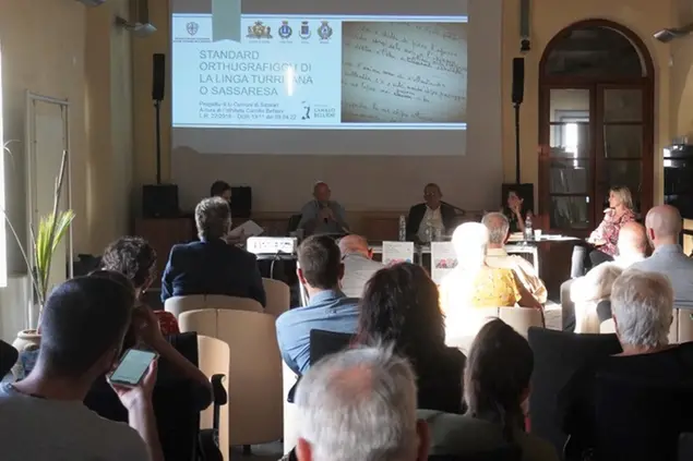 Un momento della presentazione dello standard turritano (foto concessa)