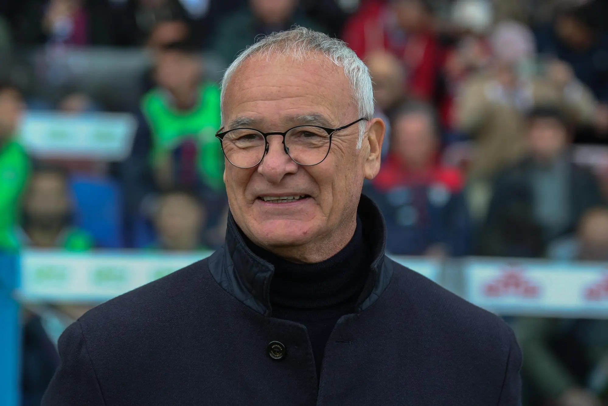 Claudio Ranieri può sorridere dopo Cagliari Bologna