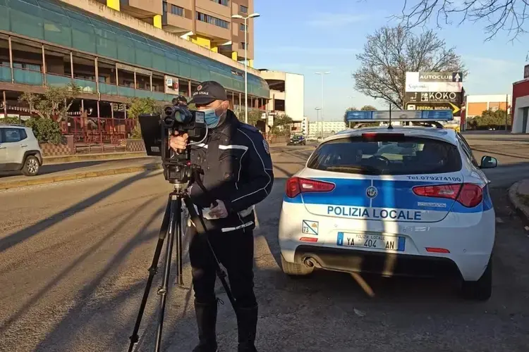 Polizia locale a Sassari