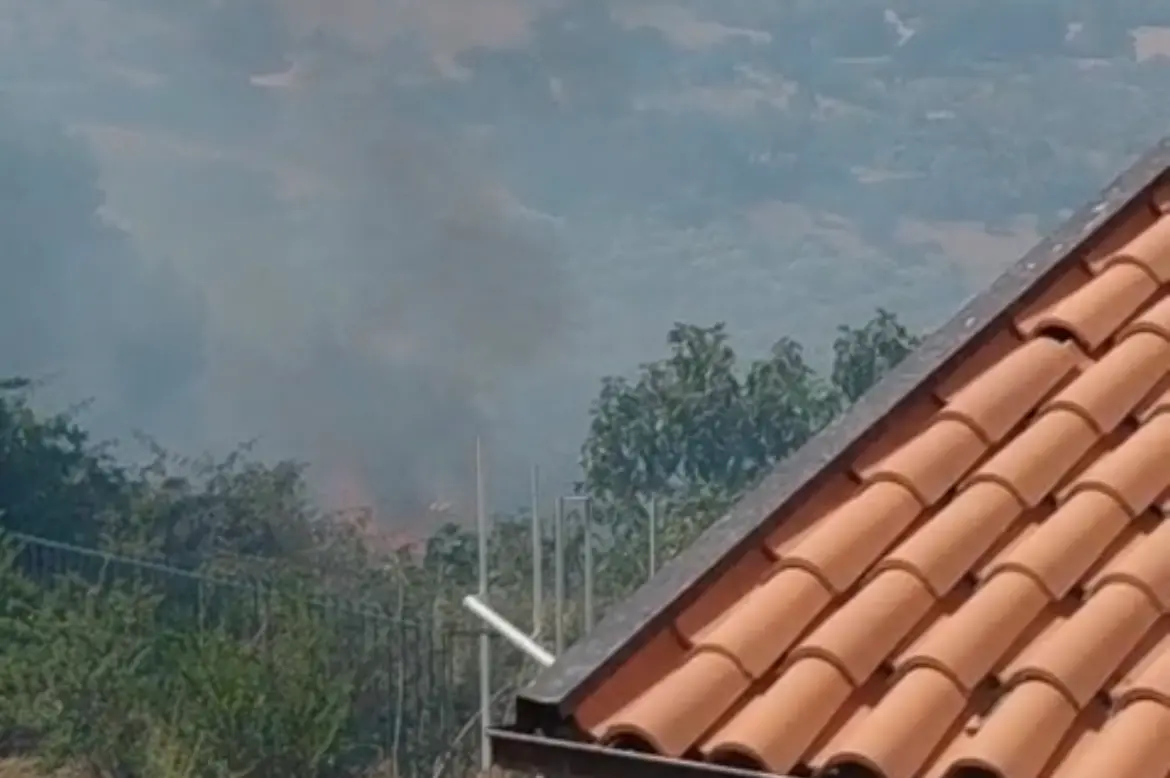 Oniferi. L'incendio di ieri pomeriggio