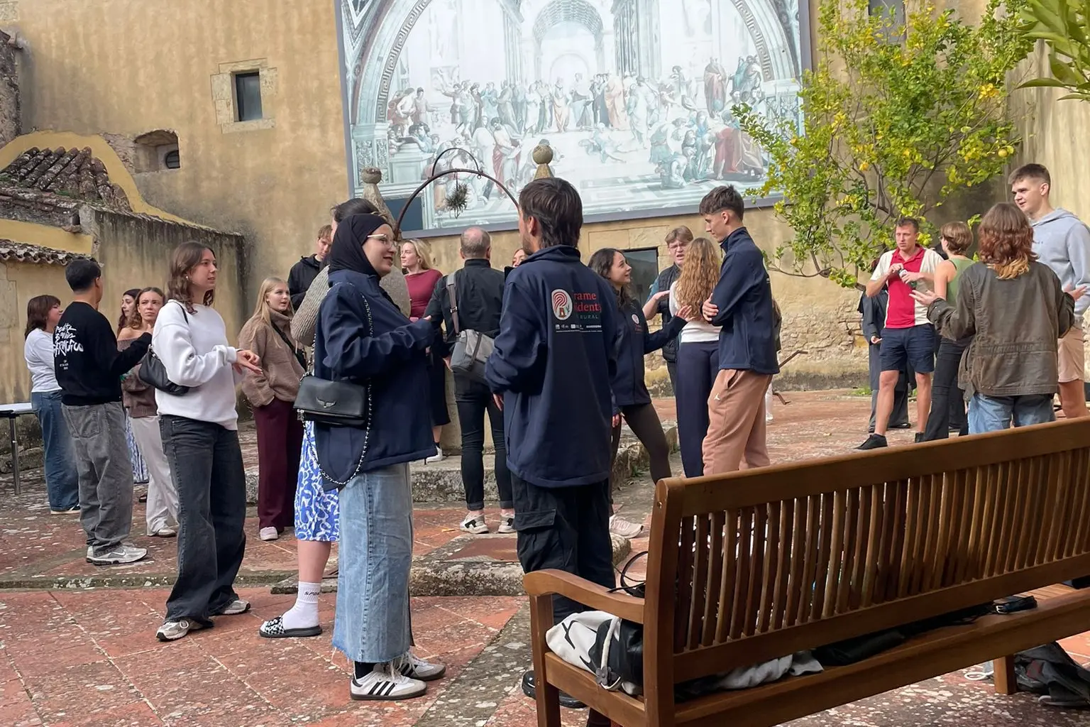 Uno degli incontri al quale hanno partecipato i giovani (foto concessa)