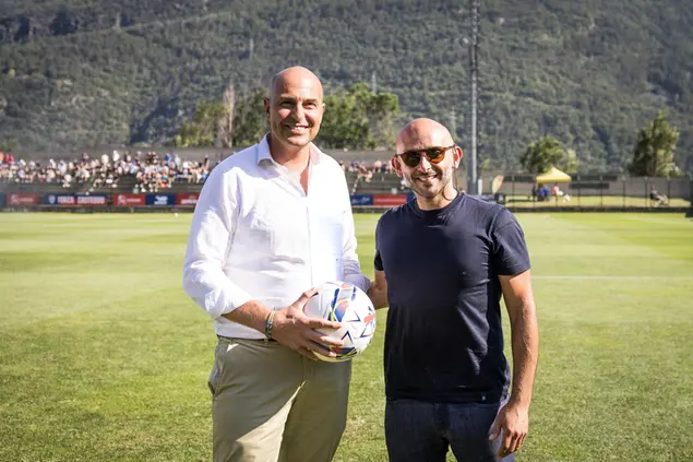 Tommaso Giulini con Giovanni Porcu