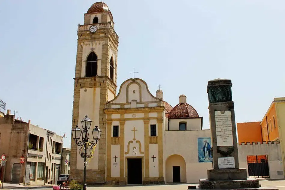 La chiesa parrocchiale di Senorbì (L'Unione Sarda - Sirigu)