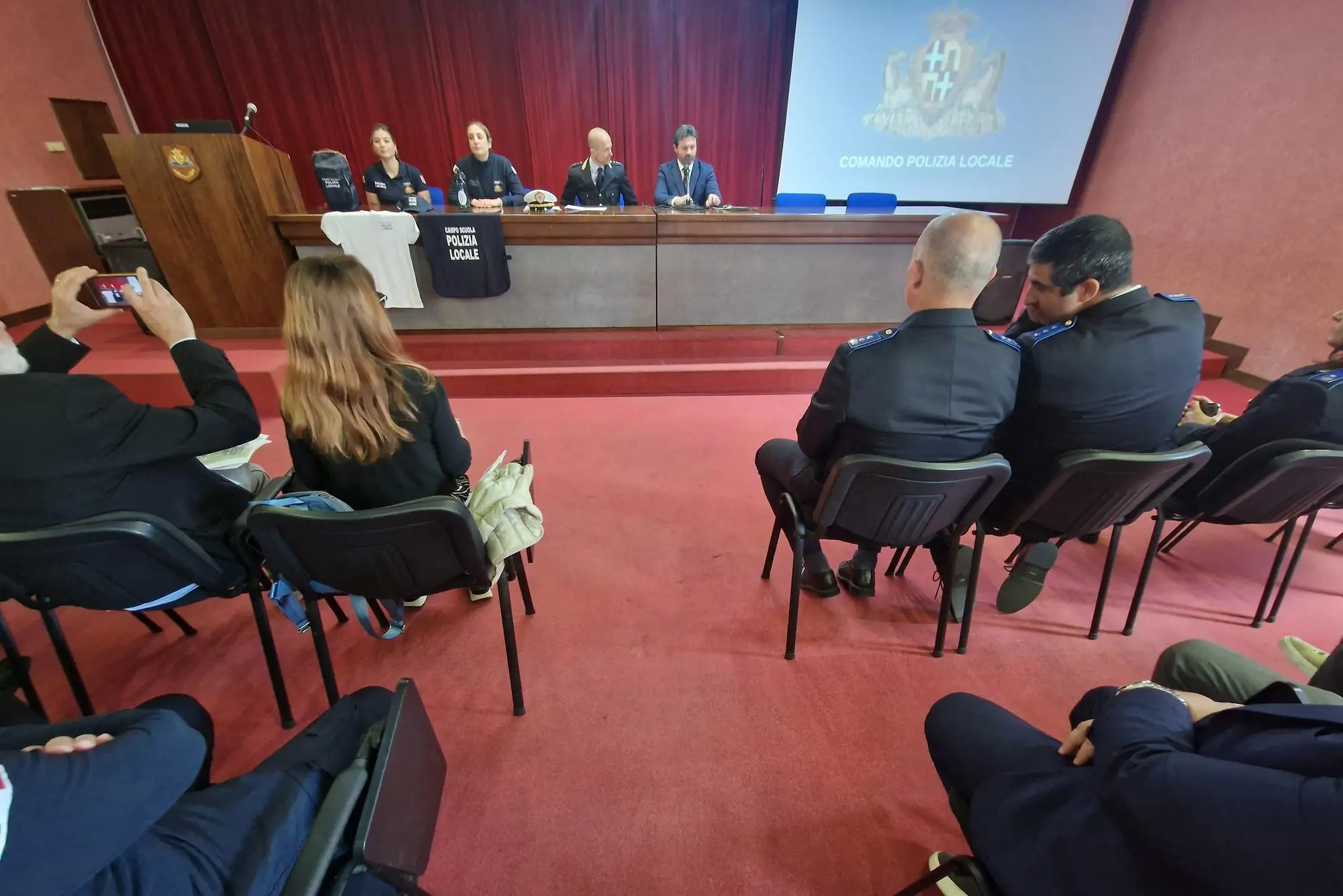 Sassari, presentazione campo scuola (foto Floris)
