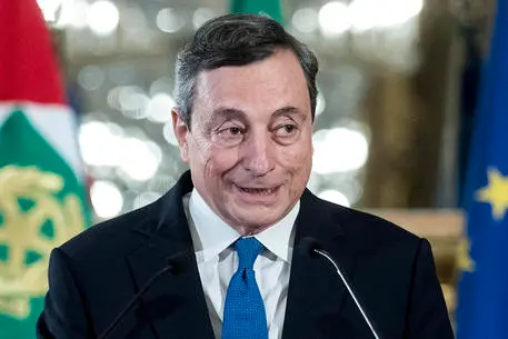 Il premier Mario Draghi (Ansa)