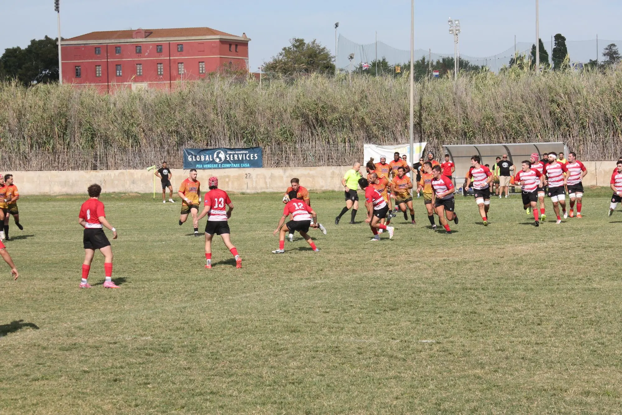 Un momento di un match dell'Amatori Alghero (foto Antonio Burruni)