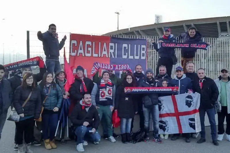 Il Cagliari club Sarrabus fuori dal Sant'Elia