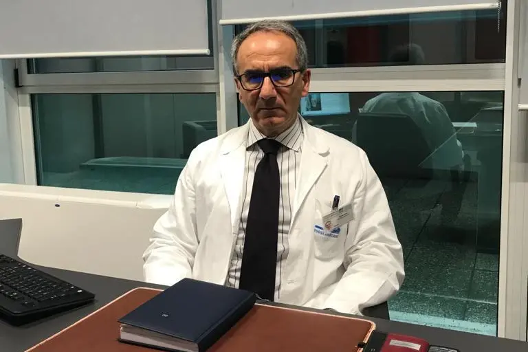 Il dottor Piero Fenu, direttore sanitario dell’Istituto di Ricovero e Cura a Carattere Scientifico di Candiolo, Torino (foto concessa)