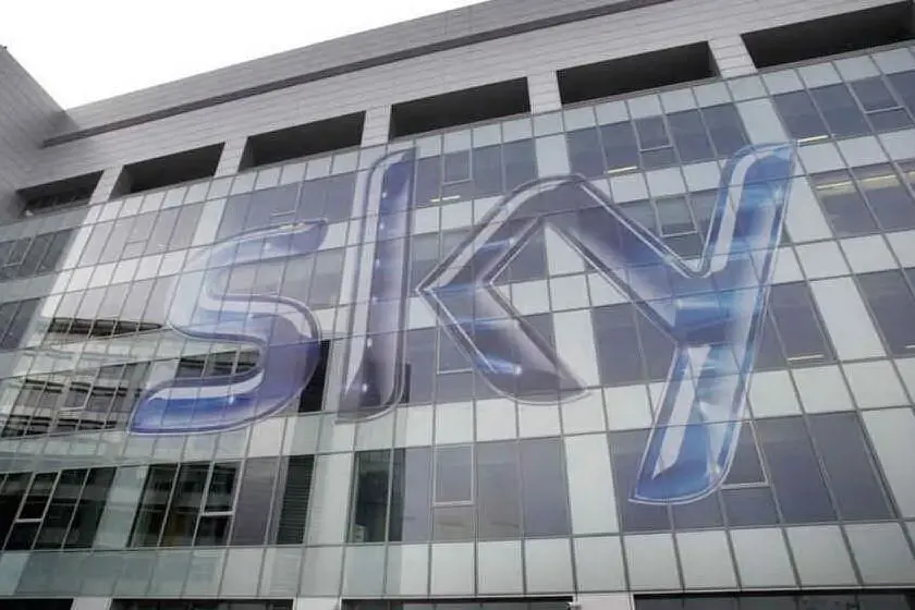 La sede milanese di Sky (foto archivio L'Unione Sarda)