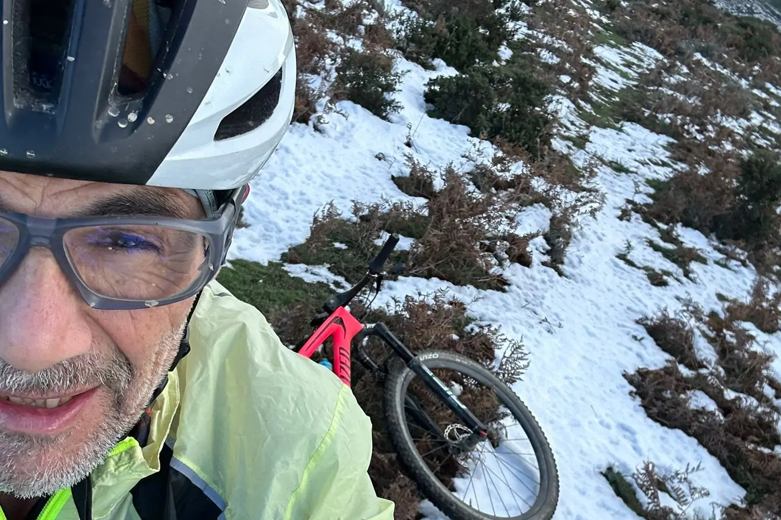 Federico Lecca sul Serpeddì