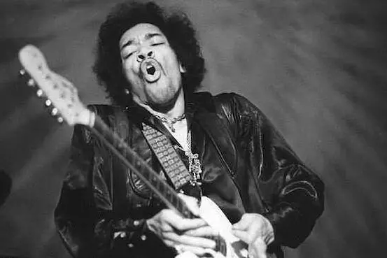 Jimi Hendrix  (Courtesy Galleria Ono Arte)